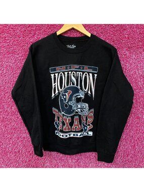 Junk Food Clothing NFL Houston Texans Helmet Logo Crewneck Sweatshirt XS